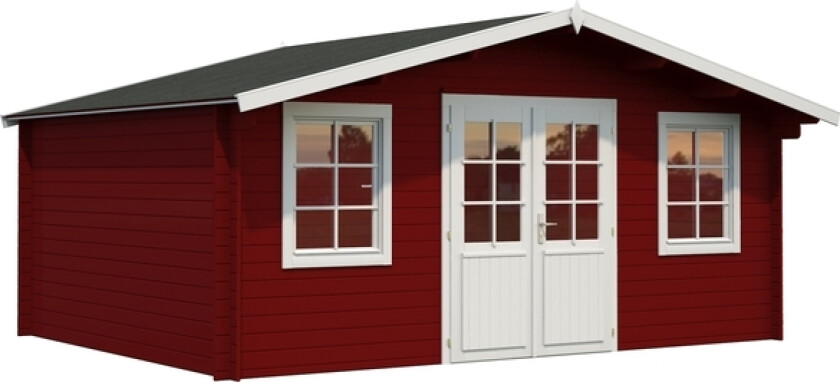 Anneks klara 17,0 17,4 m2. 28 mm laft