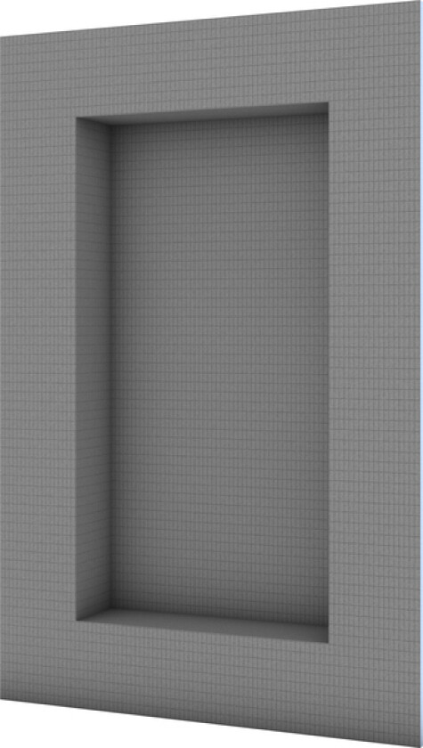 Veggsystem sanwell nisje 10mm 30/60 ramme flens