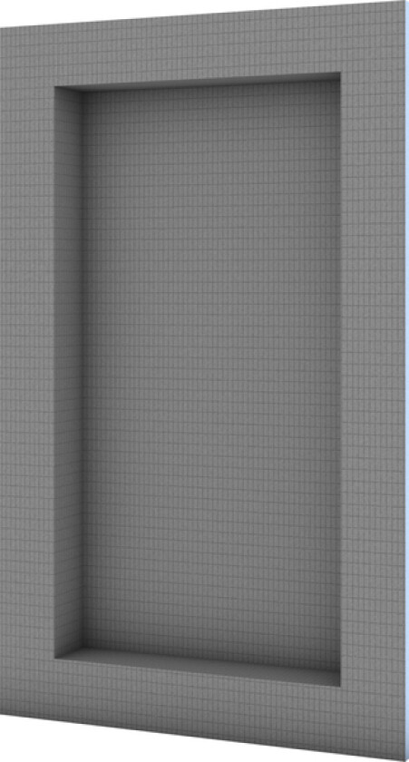 Nisje 300x600 rammetykkelse 12,5mm