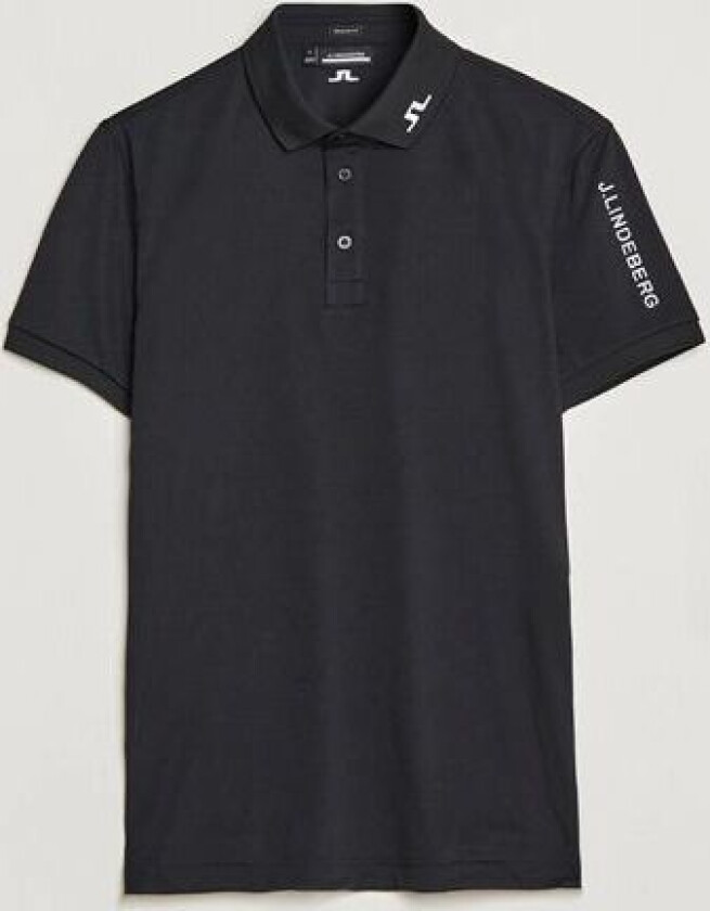 Regular Fit Tour Tech Stretch Polo Black