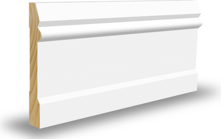 Bilde av Karmlist malt furu 21x145x4400  mm bomull