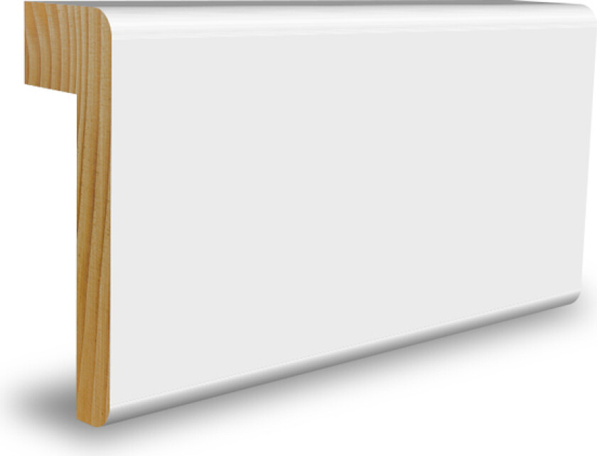 Bilde av Karmlist malt furu 24x57x2200  mm bomull