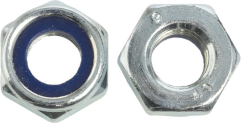 Låsemutter elf-6 din985 m16 a50 m/nylonring