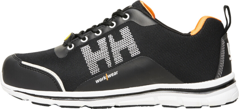 Vernesko oslo boa low sort/oransje størrelse: 46