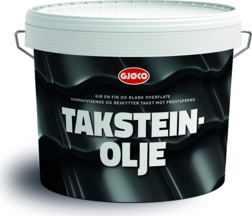 Taksteinolje svart 10l