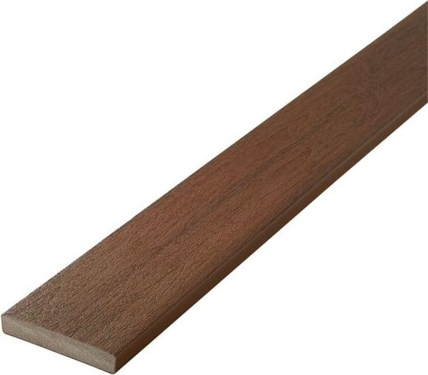 Terrassebord fiberon symmetry resirkulert kompositt 24x137x2440 mm warm sienna brun