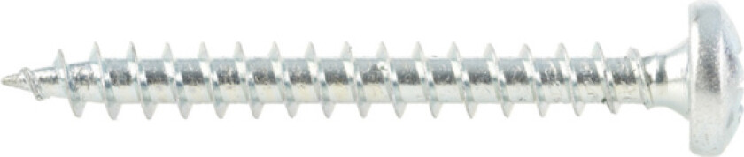 Treskrue pan ø: 3mm l: 12mm ant: 300stk