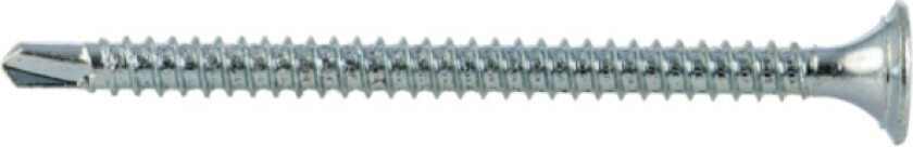 Skrue gips/stål elf borspiss 3,5x42 a800 senk ph2