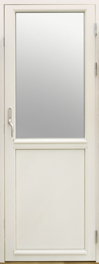 Dør td standard hvit 89x199 h brystning 90cm