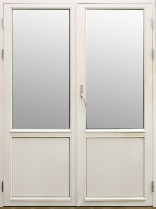 Bilde av Dør td standard 2-fl 169x209h hvit brystning må spesifiseres