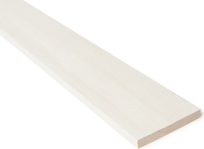 Kledning rektangulær gran t: 16mm b: 123mm gran malt