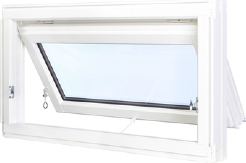 Bilde av Vindu topphengslet 50x50 hvit utadslående vindu