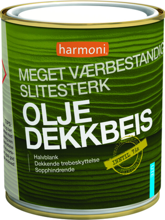 Oljedekkbeis hvit base 0,68l