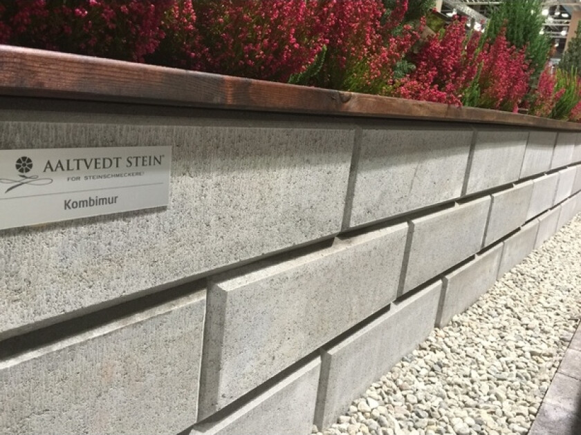 Bilde av Støttemur kombi grå 50/21x17x17