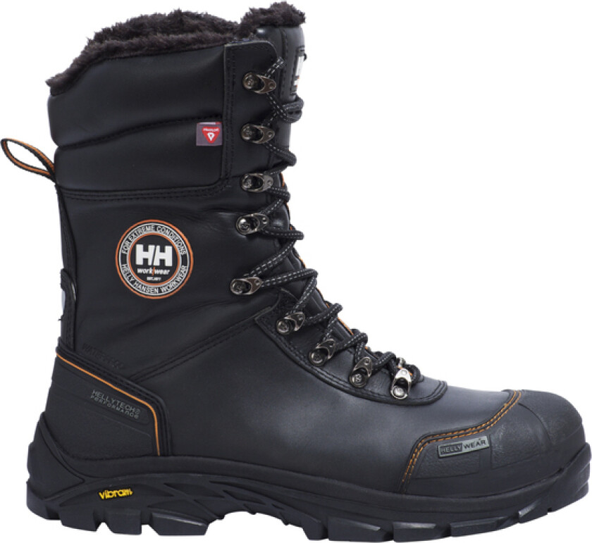 Vernesko chelsea ht ww winterboot sort/oransje størrelse: 46