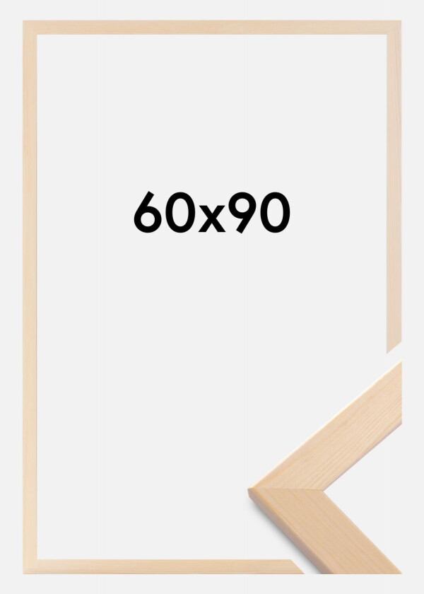 Ramme Trendline Akrylglass Natur 60x90 Cm