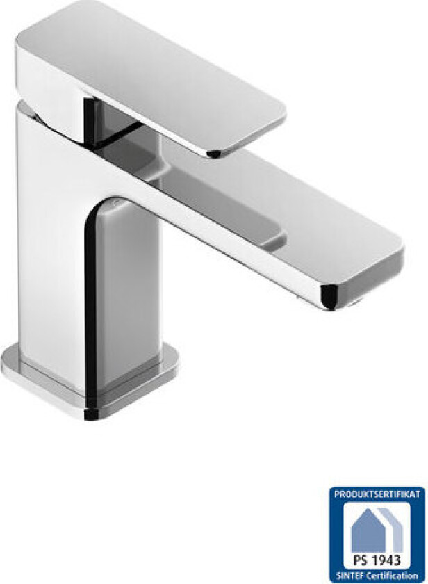 Bilde av Servantbatteri smooth krom