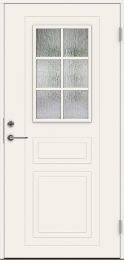 Dørsett p-710 dørsett 100x210 venstre hvit cotswold glass m/syl cleverline