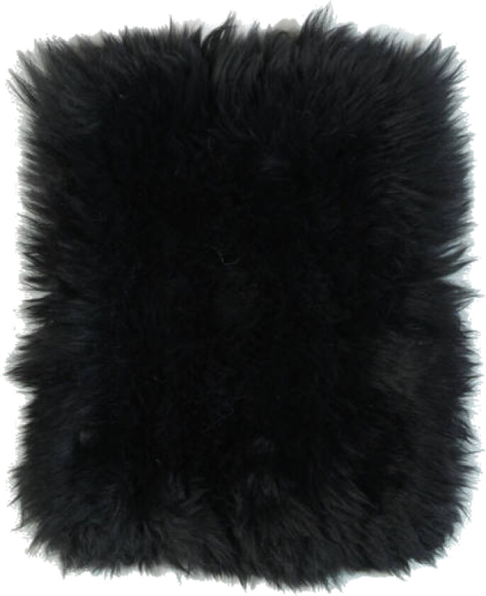 Bilde av Sitteunderlag saueskinn black