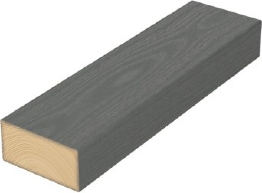 Konstruksjonsvirke furu 48x098 royalimpregnert leirgrå rg.20 marnar