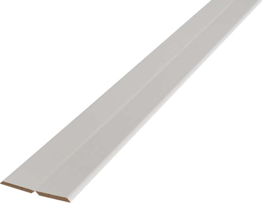Flexilist mdf 3,5x054x2500 merinogrå med tape