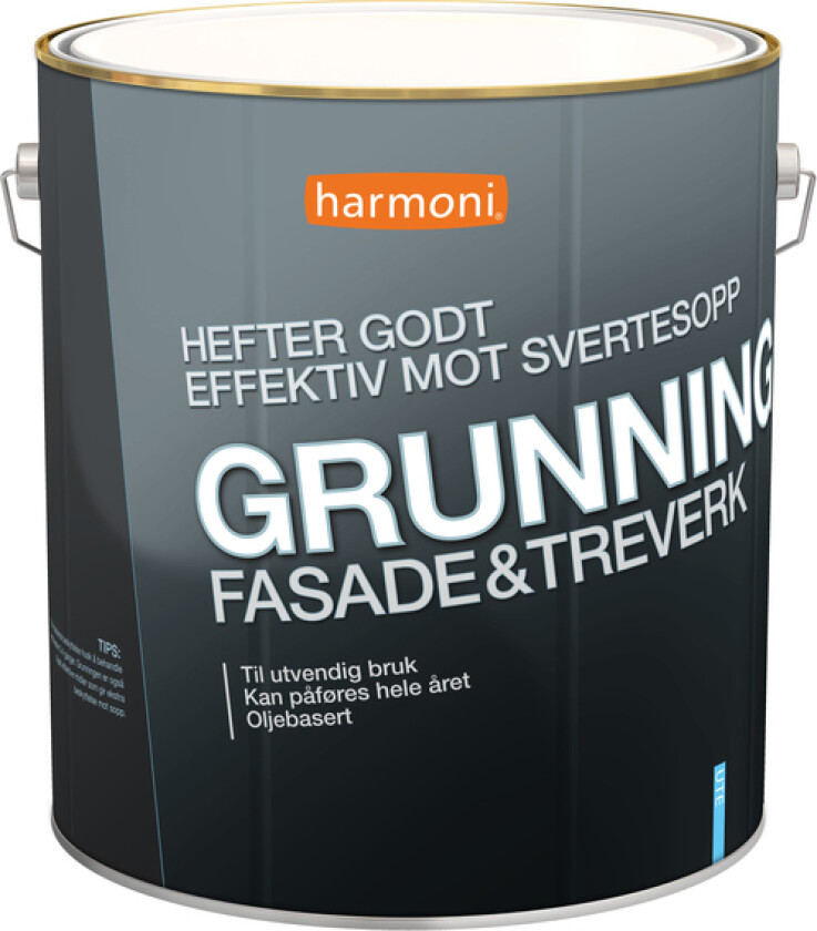 Grunning hvit 10l