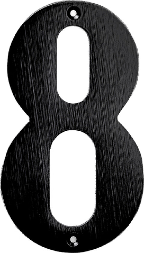 Husnummer 8 572 sort