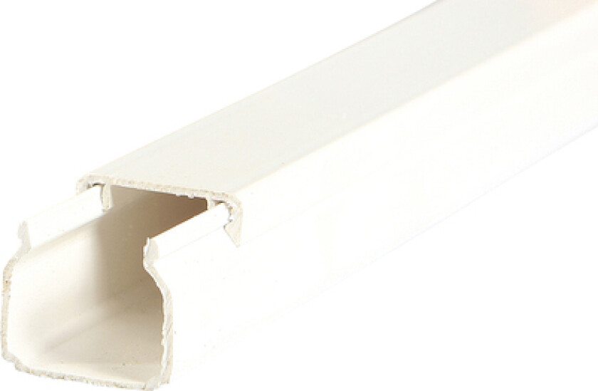 Kabelkanal 20x020x2600 pvc hvit