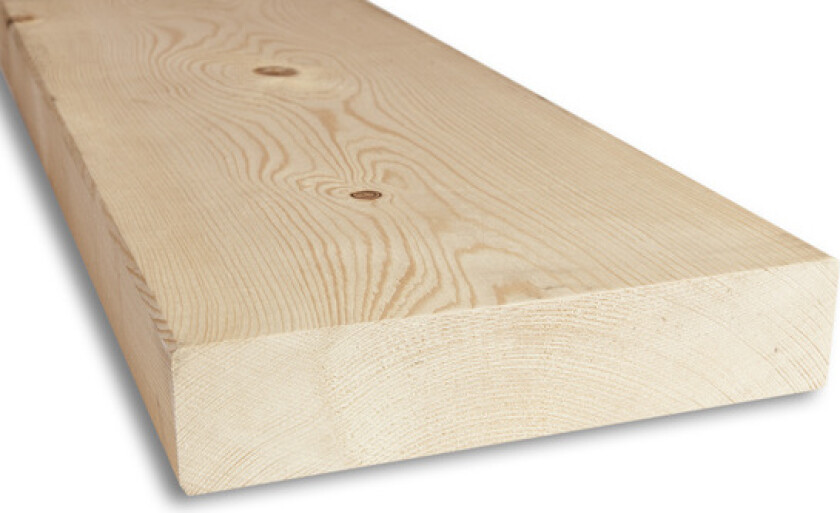 Konstruksjonsvirke gran 48x223x5400 c24 fotkappet