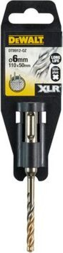 Murbor sds-plus xlr 6x110 dt8912 hardmetallspiss