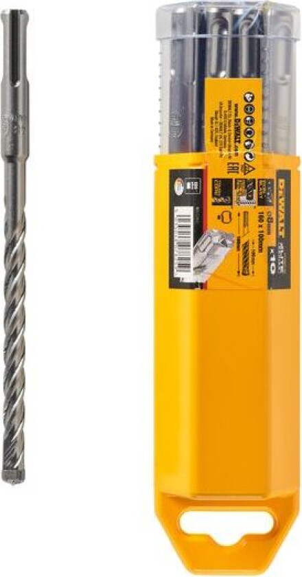 Murbor sds-plus 10 xlr 8x160 dt8965 hardmetallspiss