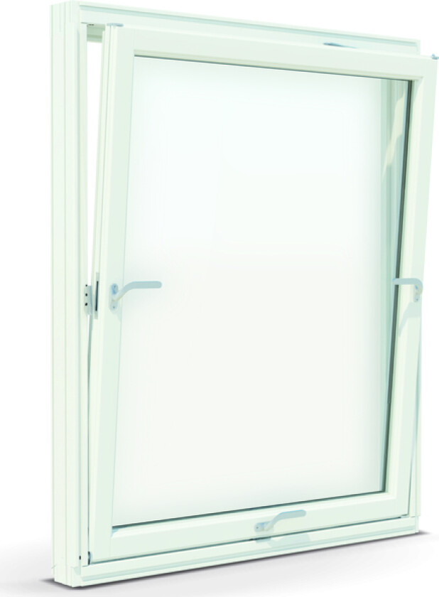 Vindu sikkerhet nd ntech 2lags u-verdi 1,2 09x12 h hvit