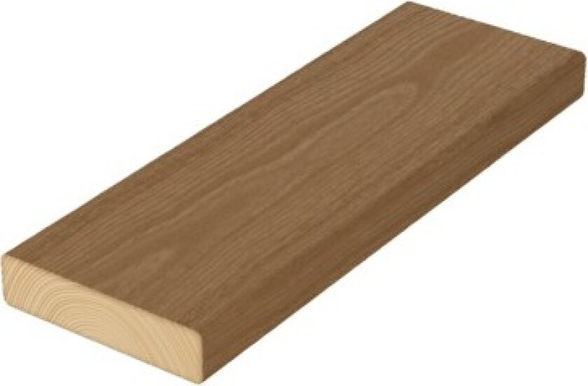 Terrassebord royal oljet furu 28x120 mm klasse 1 upigmentert