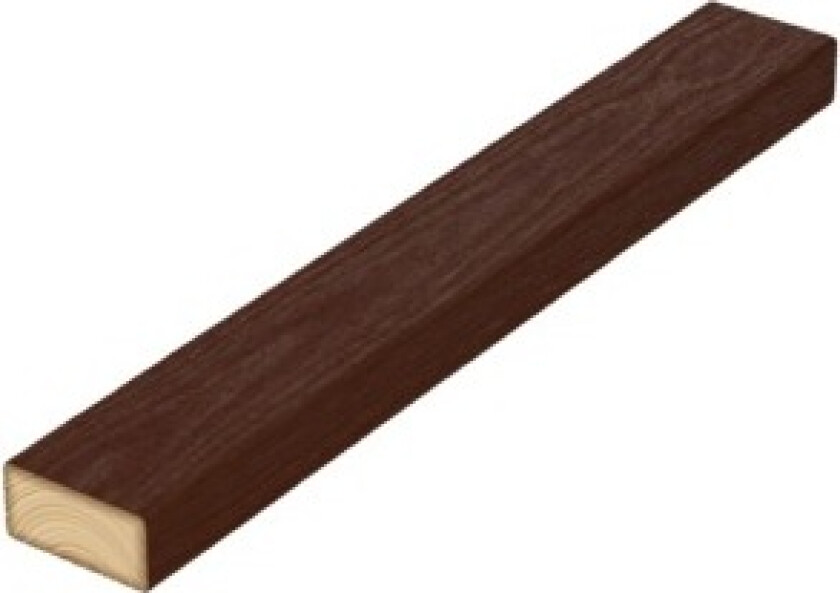 Justert rekke/lekt furu 23x048 royalimpregnert brun rb.10