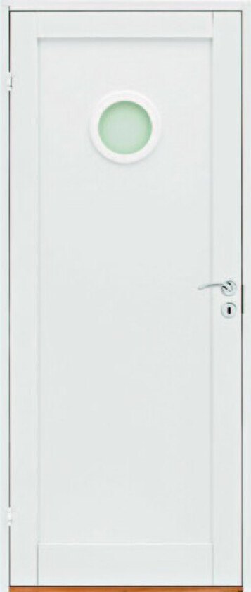 Dørblad trend dekor 11 80x200 hvit