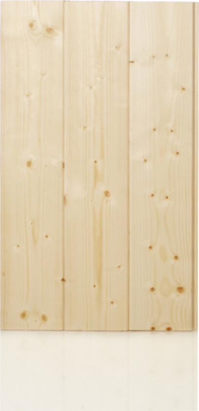 Faspanel gran 12x120 natur+ ubehandlet