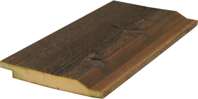 Kledning d-fals 28 gr furu 19x148 royalimpregnert brun alvdal