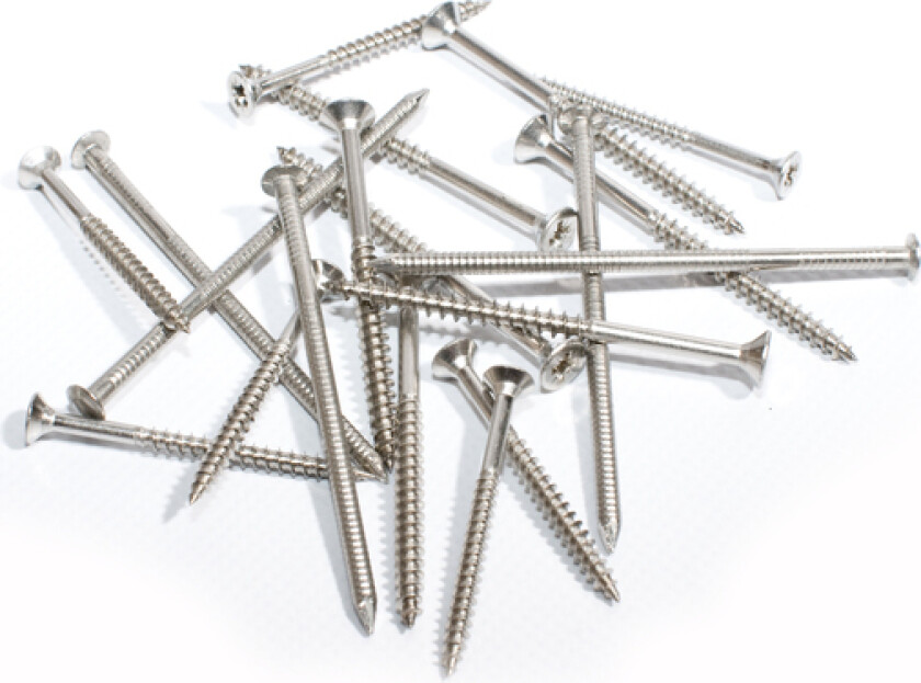 Skrue rustfri dobbel 4,0x60mm a 200 200 stk
