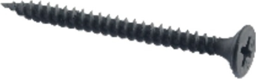 Gipsskrue zink beltet bgs 25 3,5x25 a1000 1-lag gips-stål