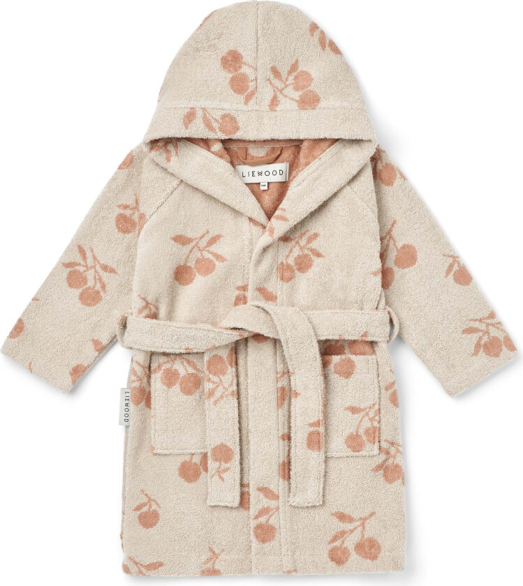 Liliana Badekåpe, Peach/Sea Shell, 5-6 år - Badetøy - Bomull