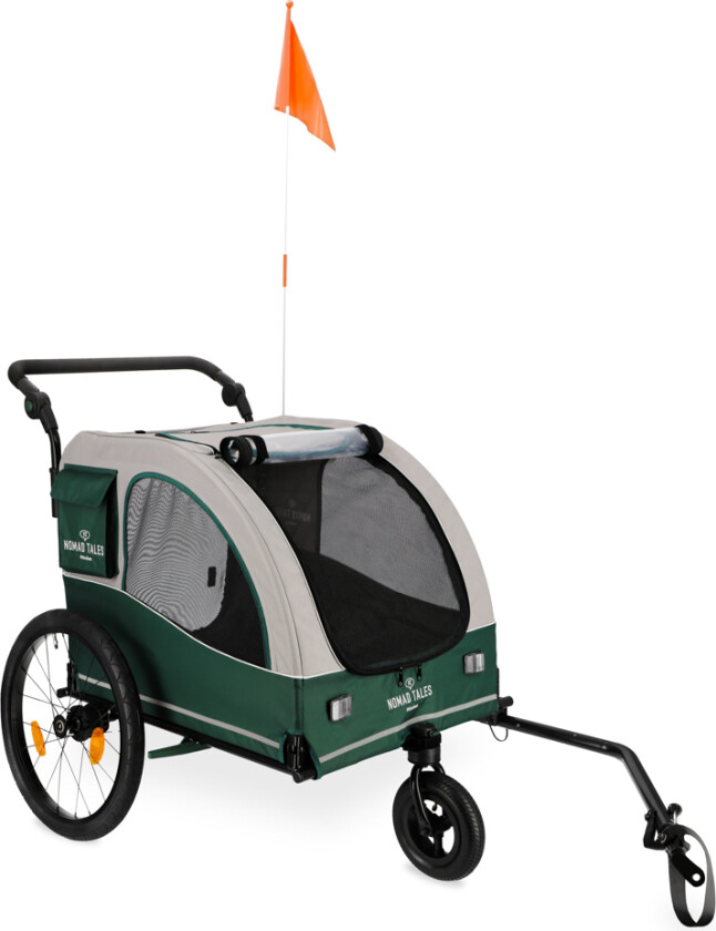 Spirit sykkeltilhenger for elsykkel - L 145 x B 84 x H 103 cm, opptil 45 kg