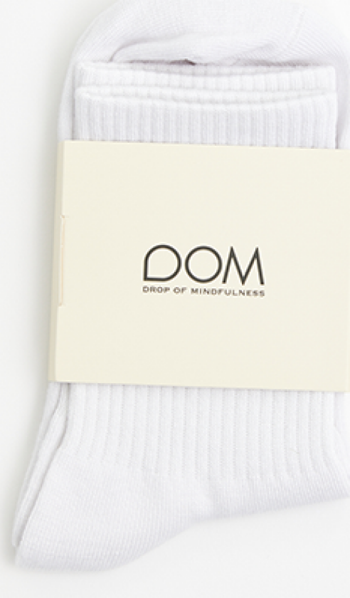 Bilde av Dom Treningsstrømper Hvit