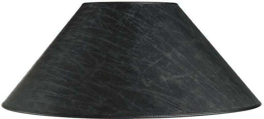 Lampeskjerm Non La Leather Black