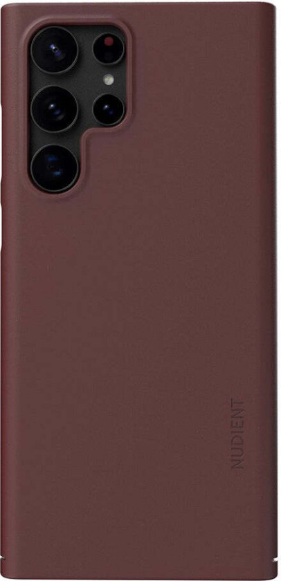 Thin Case V3 Samsung Galaxy S22 Ultra Deksel - Sangria Red