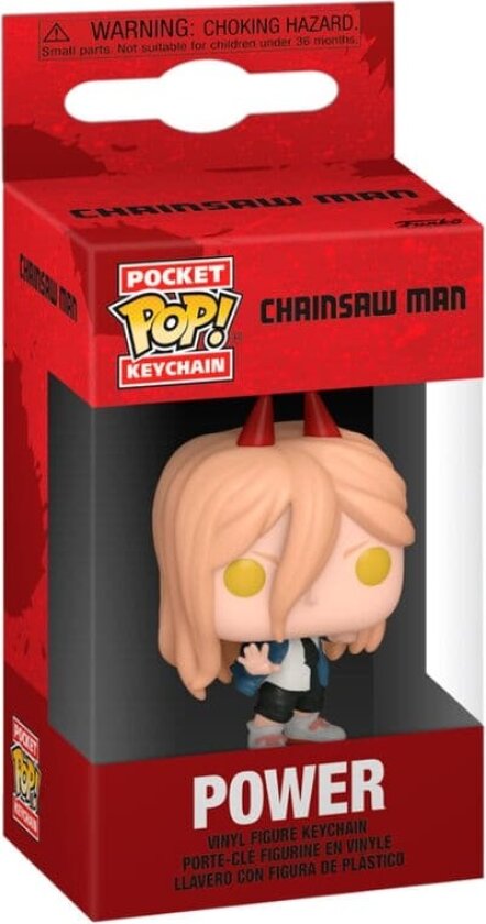 Pocket POP Keychain Chainsaw Man Power