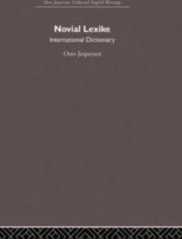 Novial Lexike