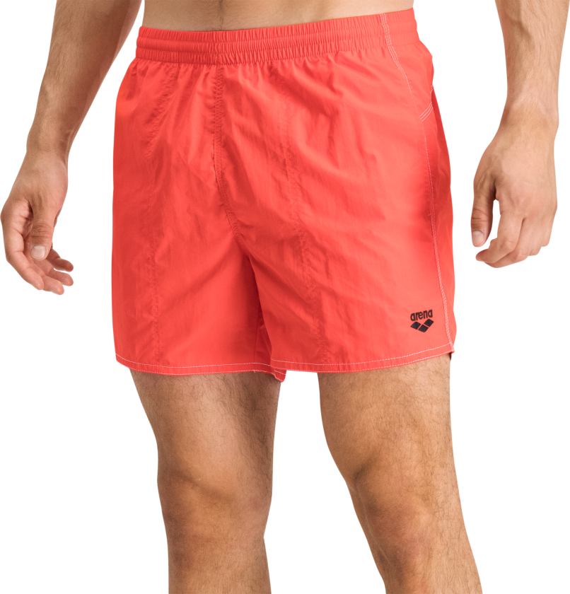 Bywayx, badeshorts herre FLUORED-WHITE-BLACK