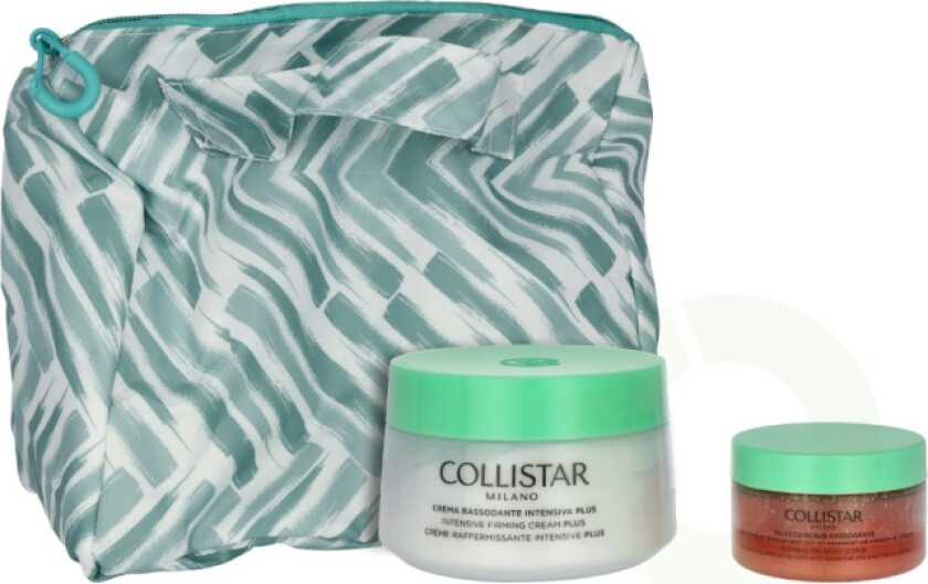 Body Routine Intensive Firming Set 550 ml Cream Plus 400ml/Firming Thalasso-Scrub 150 ml/Travel bag