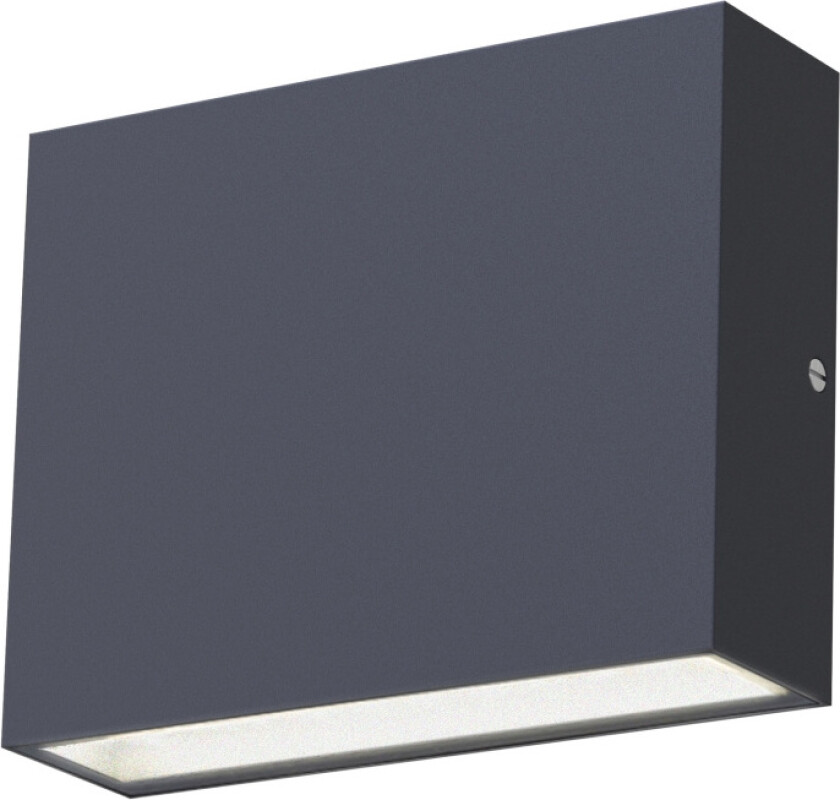 Per II Väggarmatur LED IP54 3000K 6W 430lm Antracit