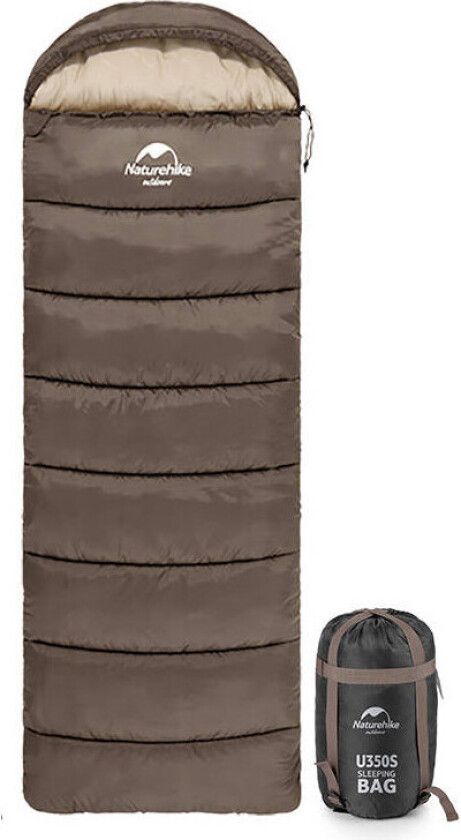 Naturehike U-serien sovepose med hette (grå)